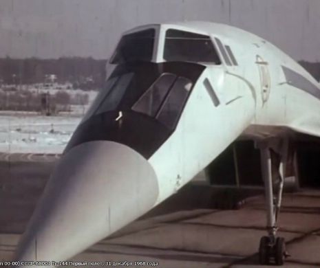 RUSIA vs. EUROPA, 1-0. Ce s-a întâmplat la primul ZBOR al avionului supersonic rusesc Tu-144 | GALERIE FOTO