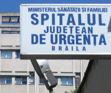 Spitalul Județean Brăila, avertisment pentru lisă de igienă