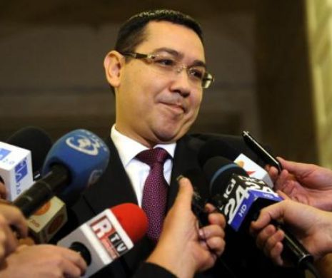 Victor Ponta s-a plâns că îl doare spatele, în timp ce urca scările de la sediul PSD