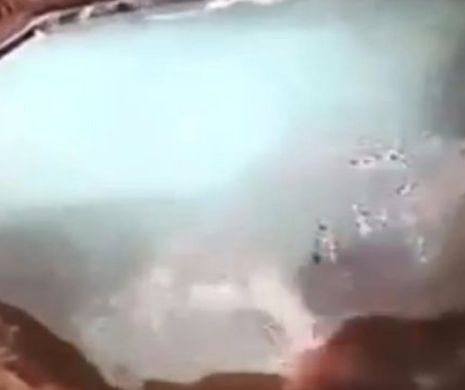 Video ÎNFIORĂTOR. Ce s-a întâmplat într-o piscină în timpul cutremurului din Nepal este desprins din FILMELE DE GROAZĂ