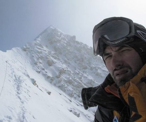 Alpinistul Alex Găvan prins de cutremur