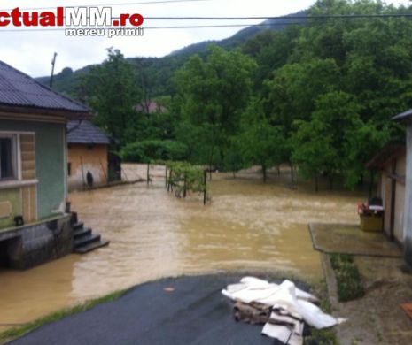 COD ROŞU de inundaţii în Satu Mare, Sălaj şi Maramureş. COD PORTOCALIU de ploi în două judeţe