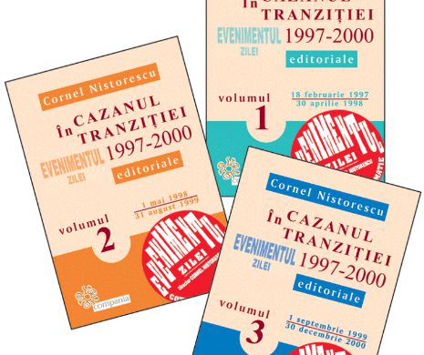 Cornel Nistorescu a publicat trei volume cu editorialele din Evenimentul Zilei, din perioada 1997-2000