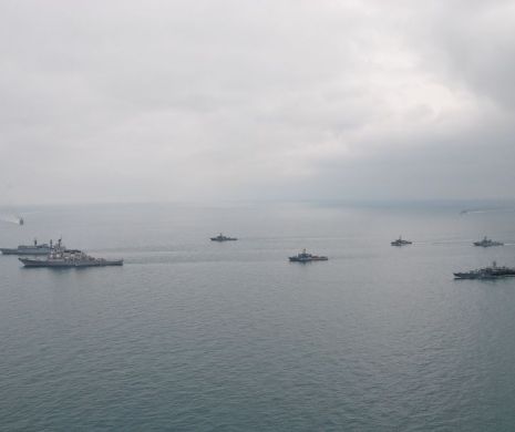 EXERCIŢII MILITARE în Marea Neagră. IMAGINI impresionante de la „Romanian Trident Poseidon 2015”