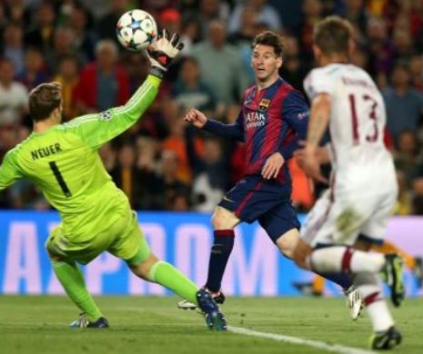 „Extraterestrul” Messi s-a distrat cu Bayern