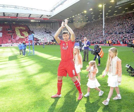 FOTO. Steven Gerrard și-a luat rămas bun de la Liverpool, după 17 ani