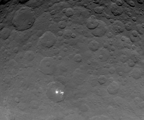 FOTOGRAFIA surprinsă de sonda Dawn care i-a lăsat fără EXPLICAȚII pe specialiștii NASA