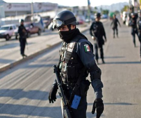 Măcel în Mexic! Poliția a împușcat peste 40 de membri ai unui important cartel al drogurilor