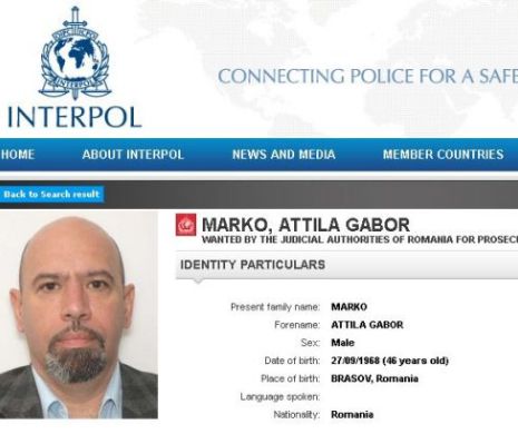 Mandat european de arestare, emis pe numele fostului deputat Marko Attila (UDMR)