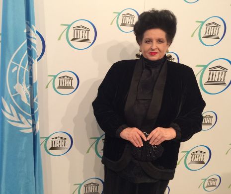 Mariana Nicolesco, invitată la reuniunea extraordinară UNESCO de la Paris. Ceremonia a marcat cei 70 de ani ai organizaţiei