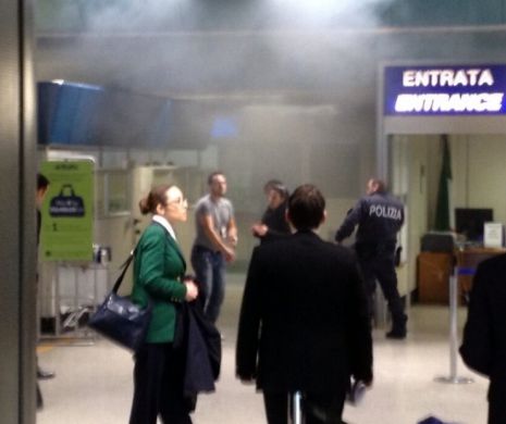 NEWS ALERT. Sute de români afectaţi de un incendiu pe cel mai mare aeroport din Italia