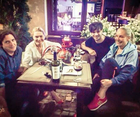 Starurile de la Ferma vedetelor, Vica şi Cristina Cioran, surprinse în restaurantul lui Dima Trofim