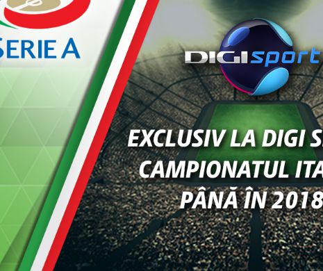 Următoarele trei sezoane din Serie A sunt la DIGI SPORT