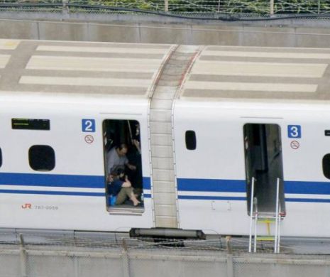 Gest şocant într-un tren de mare viteză în Japonia