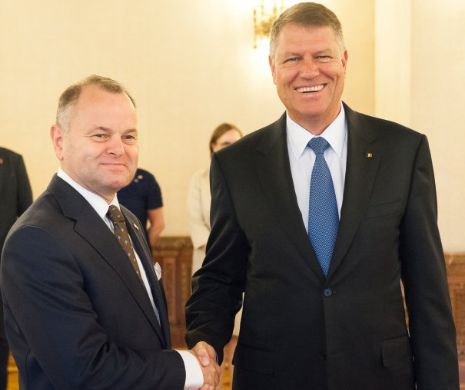 Întâlnire Klaus Iohannis - preşedintele Parlamentului Norvegiei: Situaţia din Ucraina, printre temele discutate