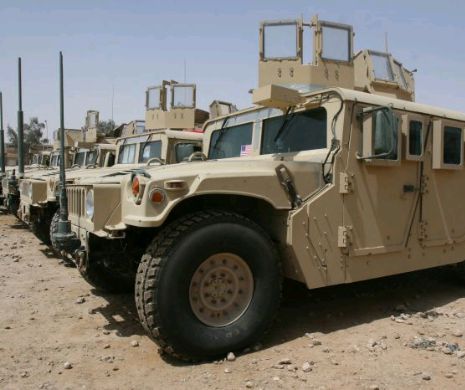 ISIS a furat de la armata irakiană Humvee-uri de 1 MILIARD de dolari!