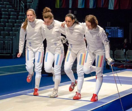 Jocurile Europene Baku 2015: România a învins Rusia şi s-a calificat în FINALĂ, la spadă feminin pe echipe