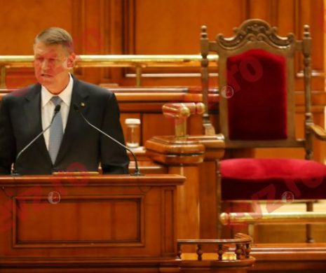 Preşedintele Iohannis prezintă Parlamentului Strategia Naţională de Apărare