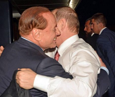 Putin a întârziat la întânirea cu Papa şi s-a aruncat în braţele lui Berlusconi