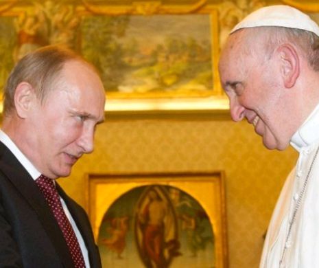 Putin la Vatican. Se va implica Papa în MEDIEREA conflictului din Ucraina, la fel cum a făcut în Cuba?