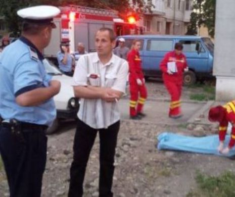 SINUCIDERE în Timişoara. Un bărbat s-a aruncat de pe un bloc, în faţa pompierilor