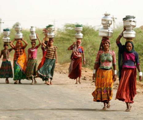 Soții pentru apă, femeile cu soarta unui animal de povară