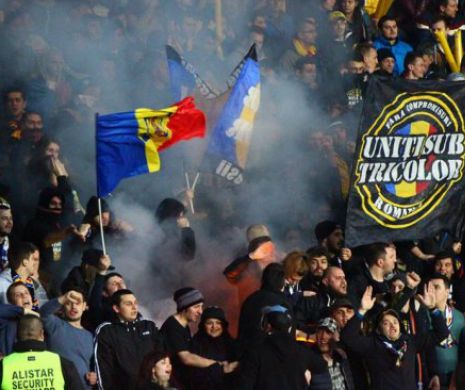 UEFA a sancționat FRF după incindetele de la meciul România - Feroe
