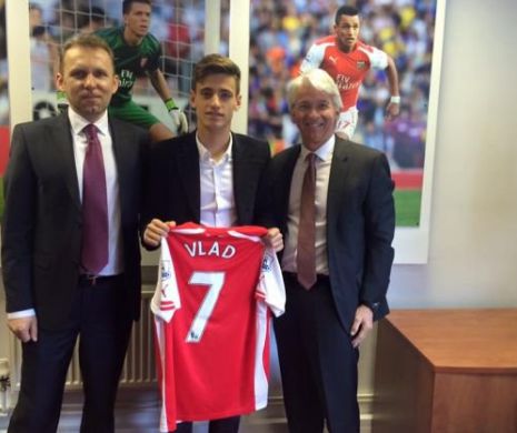 Vlad Dragomir, transfer controversat la Arsenal