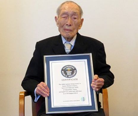 Cel mai bătrân om din lume a murit astăzi la vârsta de 112 ani