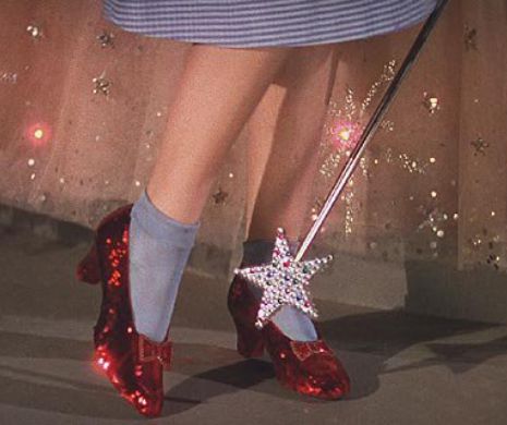 Dacă ai informaţiii despre pantofii lui Dorothy din "Vrăjitorul din Oz", primeşti recompensă de 1 milion dolari