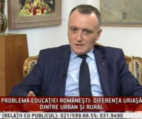 Lumini şi umbre. Sorin Cîmpeanu, ministrul Educaţiei: "Evaluarea naţională, diferenţă uriaşă între mediul urban şi rural"