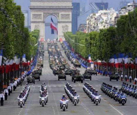 Parada militară anuală din Franța, sub semnul amenințării teroriste | FOTO