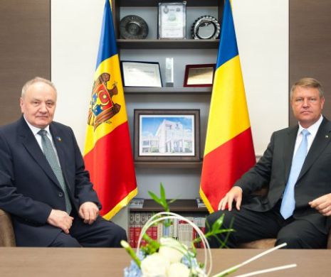 Preşedintele Klaus Iohannis l-a primit, la Suceava, pe Nicolae Timofti