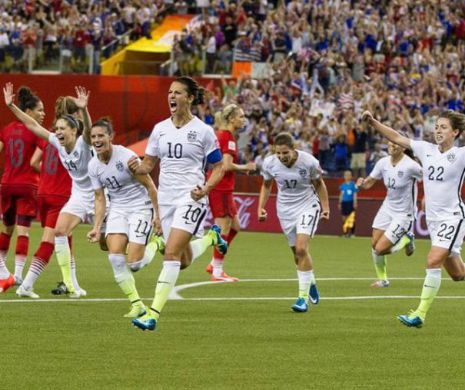 SUA a câștigat Campionatul Mondial de Fotbal feminin