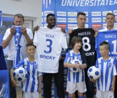 Universitatea Craiova și-a prezentat echipamentul pentru sezonul 2015-2016