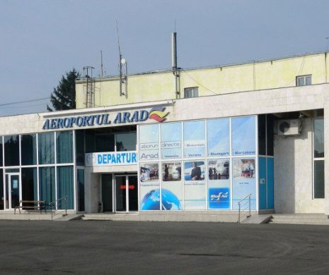 Aeroportul Arad, aproape nefuncțional. Nu mai are curse de pasageri, și nici transport de marfă nu operează