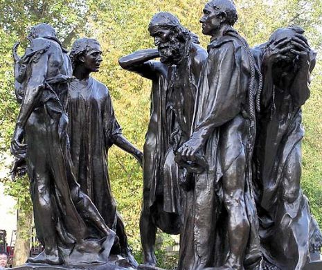 Au FURAT un bust de Rodin din muzeu cu ŞACOŞA. Hoţii ar fi  "trăsături din Europa de Est"
