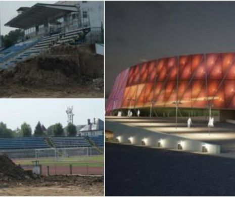 FOTO | Au început lucrările la o nouă SUPER ARENA în România! Oraşul care va avea unul dintre cele mai frumoase stadioane