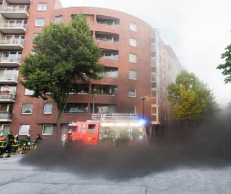 Incendiu urmat de explozie în Germania