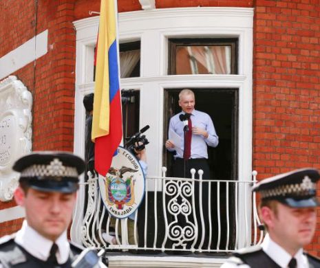 Marea Britanie, foc şi pară pe Ecuador pentru că îl adăposteşte, în ambasada de la Londra, pe fondatorul WikiLeaks, Julian Assange