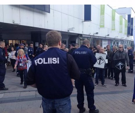 MARȘ NEONAZIST în Finlanda. Poliția a arestat peste 30 de persoane