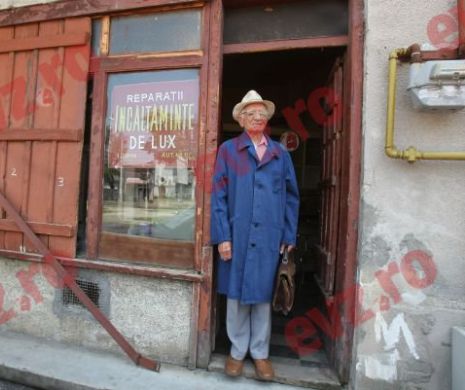 Nea Dima, cizmarul care a făcut încălțăminte de lux pentru vedetele din Capitală