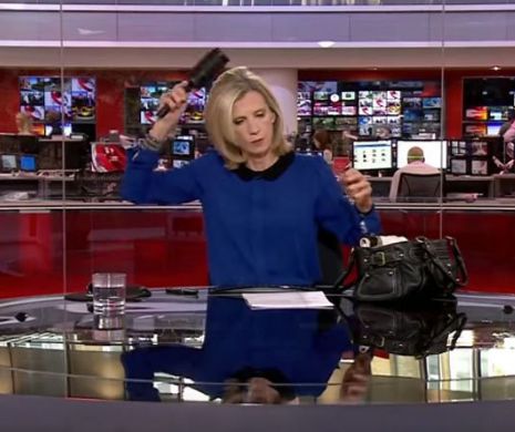 O prezentatoare BBC a apărut pe ecran în timp ce se pieptăna | VIDEO