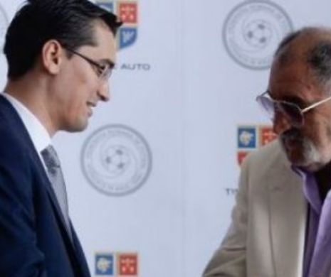 Răzvan Burleanu, președintele FRF, a semnat un parteneriat cu Ion Țiriac