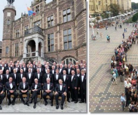 RENUMITUL Cor Regal Venlona, a vrut să cânte GRATUIT pentru timişoreni, dar a fost ALUNGAT de poliţiştii locali | VIDEO