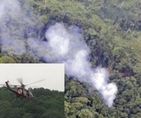 TRAGEDIE în Columbia. 15 polițiști au MURIT, după ce elicopterul în care se aflau s-a PRĂBUȘIT
