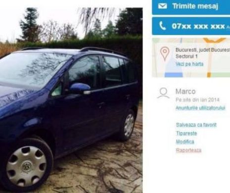 Un român s-a decis să îți vândă mașina pe internet. Titlul anunțului i-a făcut pe toți să izbucnească în râs. FOTO