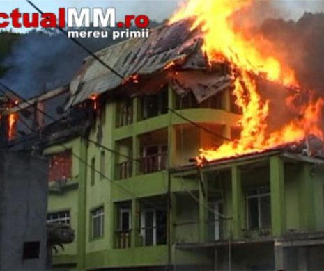 Vila unui controversat om de afaceri, distrus de un incendiu devastator | GALERIE FOTO ŞI VIDEO