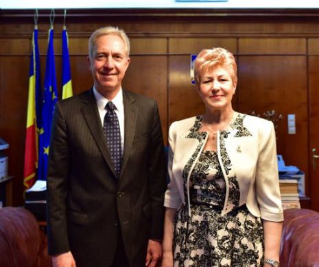 Ambasadorul SUA i-a transmis Liviei Stanciu sprijinul pentru "puternicele și independentele" instituţii judiciare