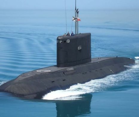 Cel mai silenţios submarin rusesc a intrat în Marea Neagră